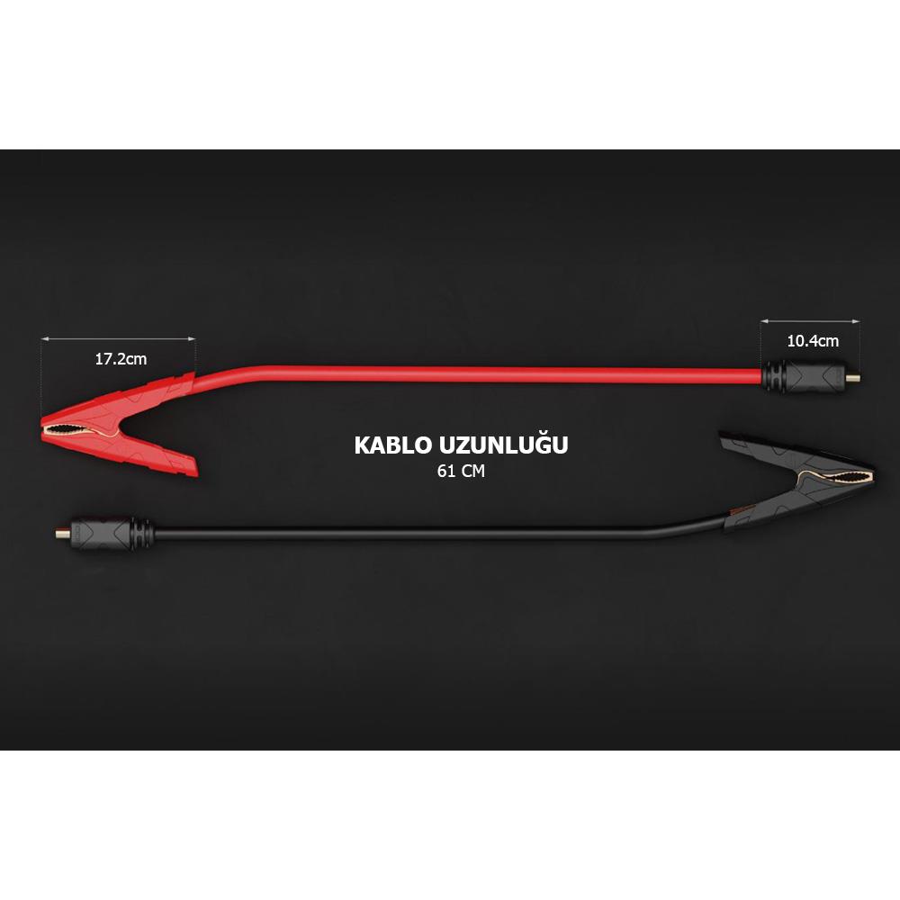 NOCO GBC004 12V/24V GB500 Ağır Hizmet Tipi Akü Takviye Bağlantı Kablosu - . Görsel