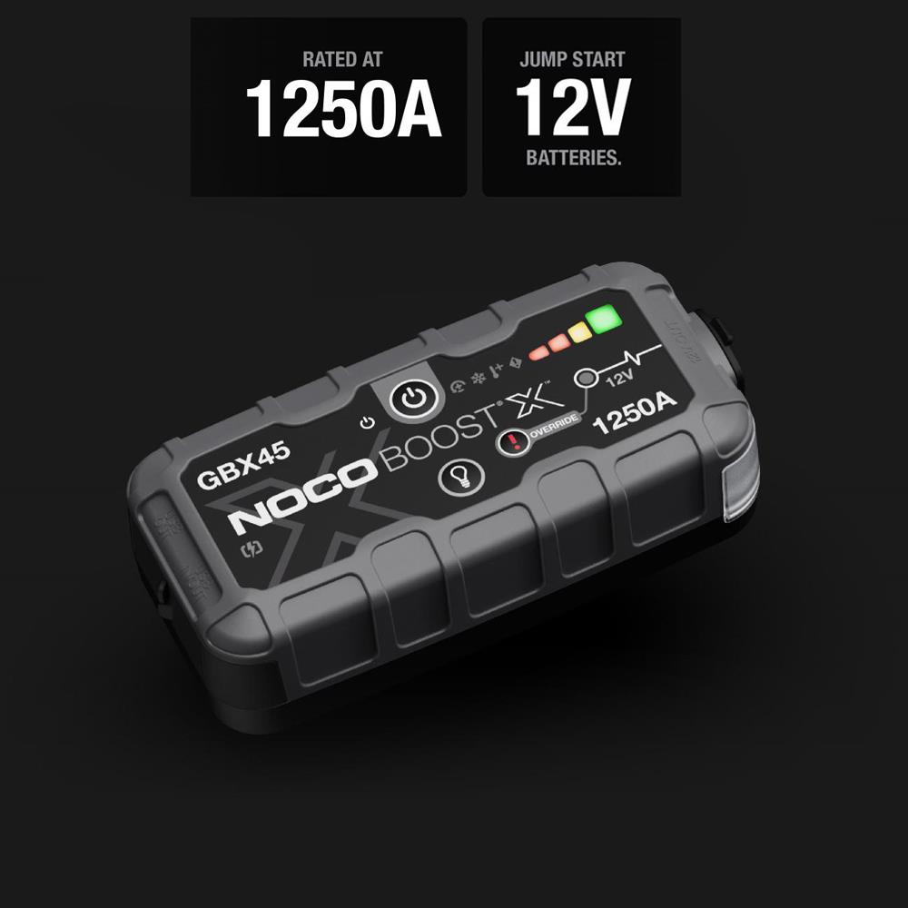 NOCO GBX45 12V 1250Amp Ultrasafe Lityum Akü Takviye + Powerbank + Led Lamba - . Görsel