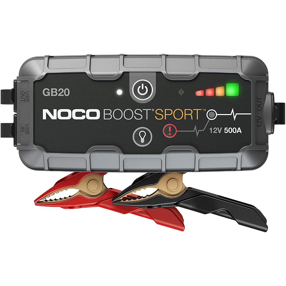 NOCO Genius GB20 12V 500Amp Ultrasafe Lityum Akü Takviye + Powerbank + Led Lamba - . Görsel
