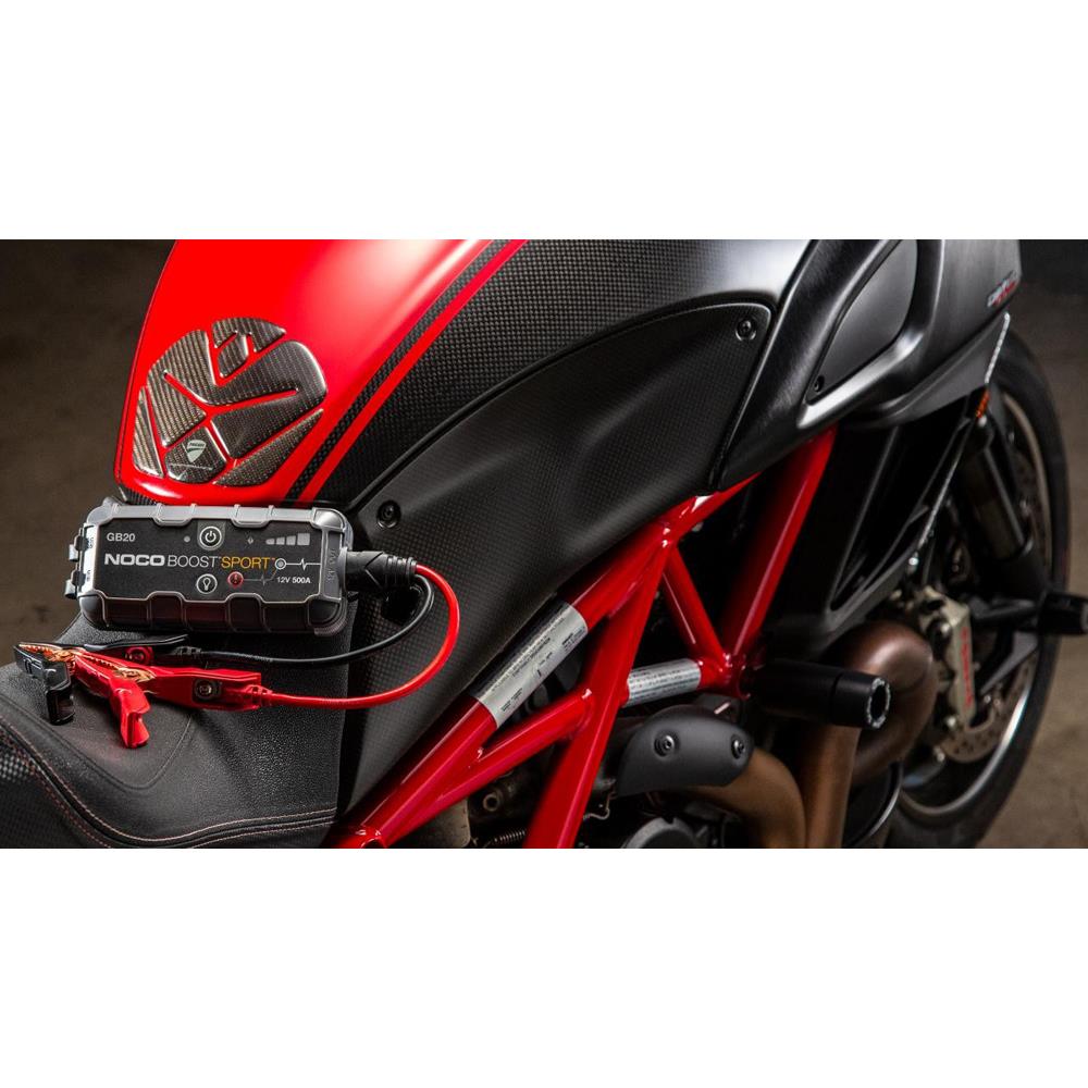 NOCO Genius GB20 12V 500Amp Ultrasafe Lityum Akü Takviye + Powerbank + Led Lamba - . Görsel