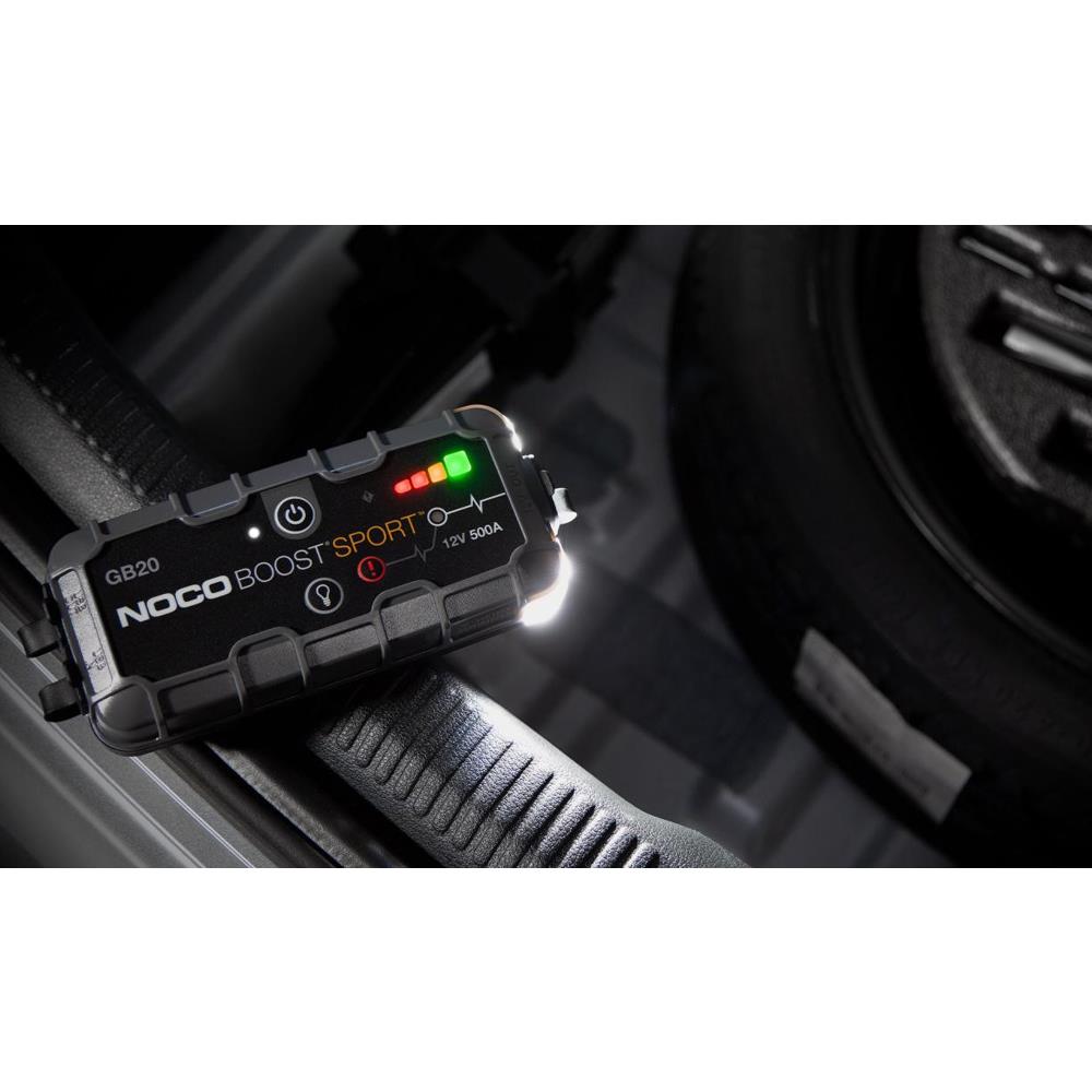 NOCO Genius GB20 12V 500Amp Ultrasafe Lityum Akü Takviye + Powerbank + Led Lamba - . Görsel