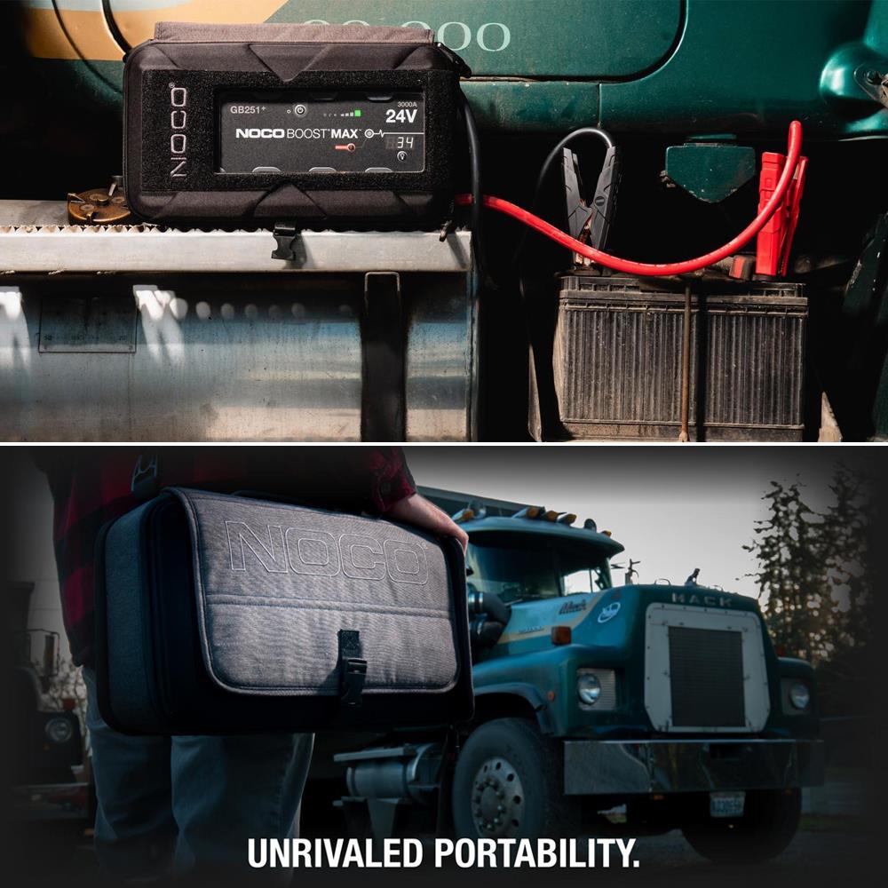 NOCO Genius GB251 24V 3000Amp Ultrasafe Lityum Akü Takviye + Powerbank + Led Lamba - . Görsel