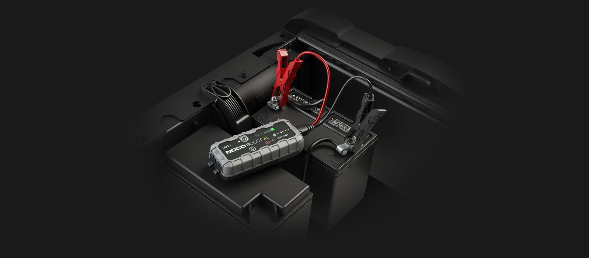 NOCO Genius GB50 12V 1500Amp Ultrasafe Lityum Akü Takviye + Powerbank + Led Lamba - . Görsel