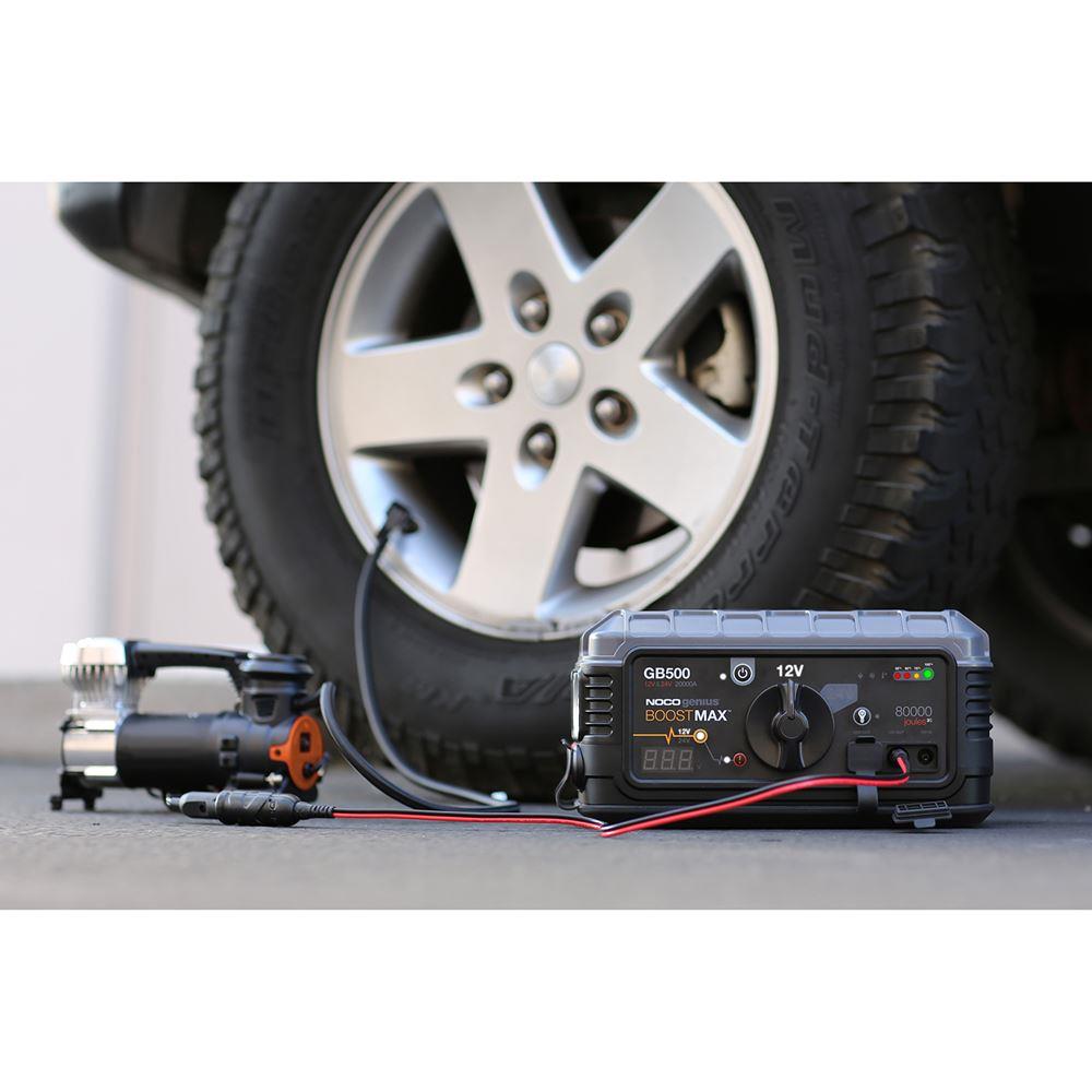 NOCO Genius GB500 12V/24V 6250Amp Ultrasafe Lityum Akü Takviye + Powerbank + Led Lamba - . Görsel