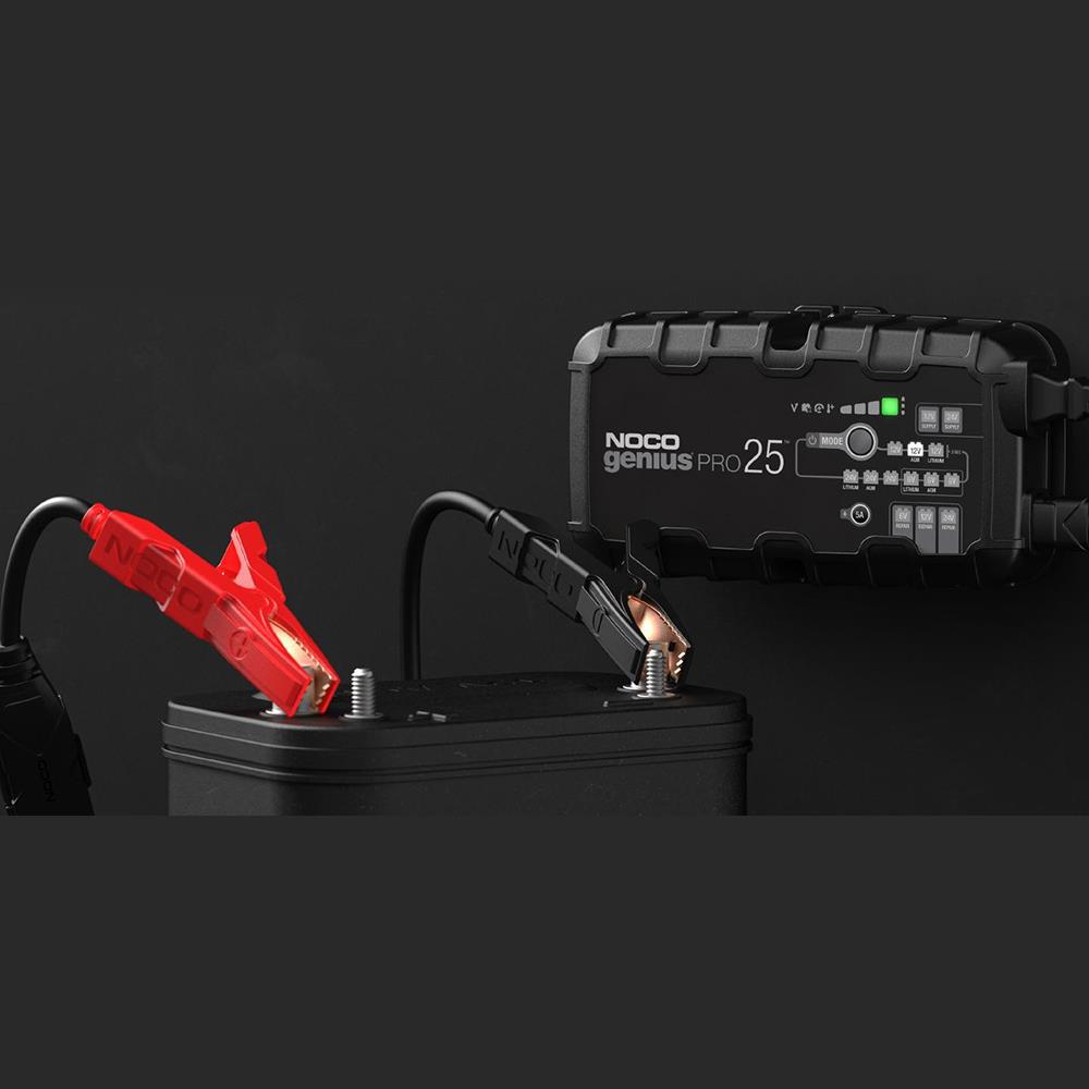 NOCO GENIUSPRO25 6V/12V/24V 1000A Akıllı Akü Şarj ve Akü Bakım/Desülfatör/Power Supply - . Görsel