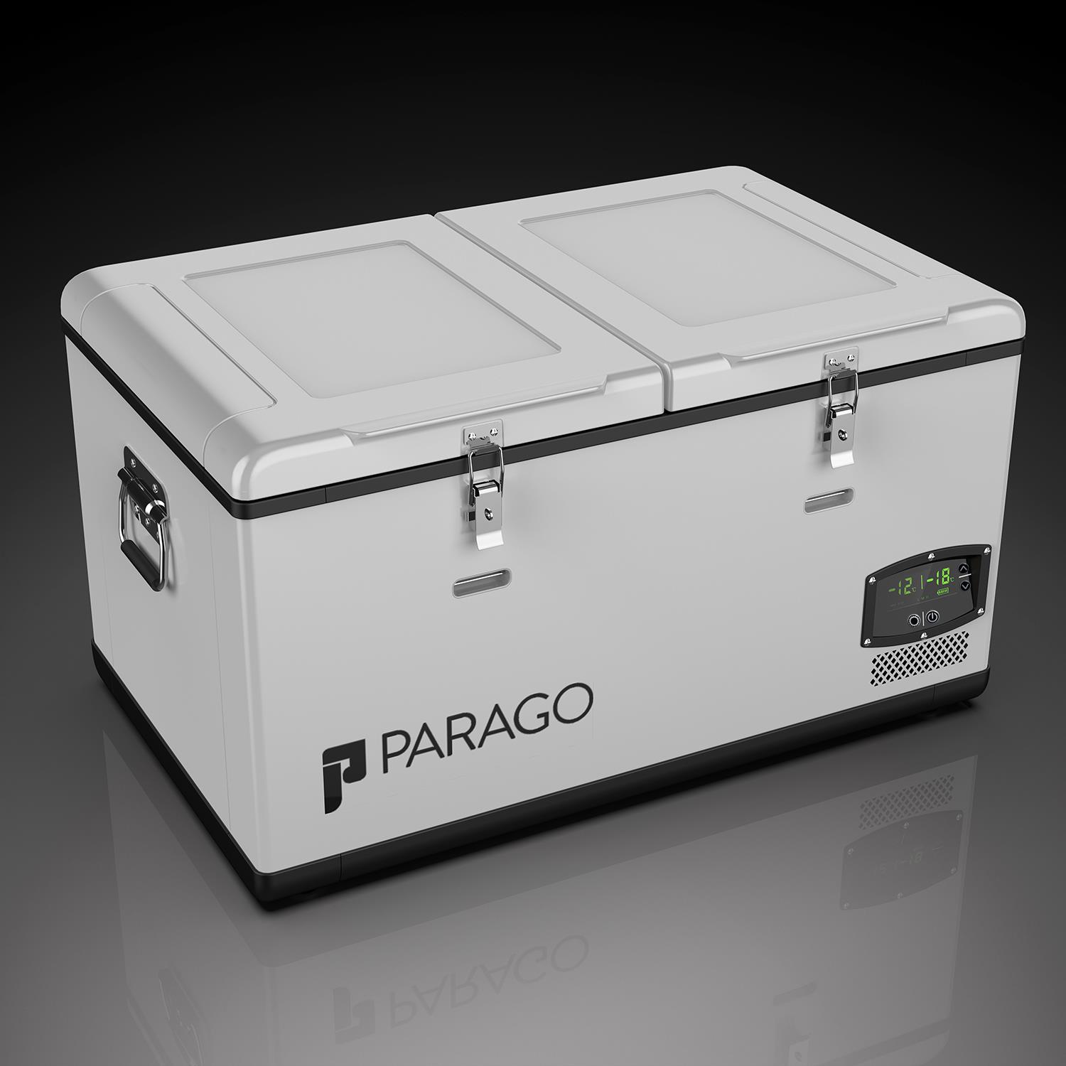 Parago PG95 12/24Volt 95 Litre Çift Bölmeli Outdoor Kompresörlü Oto Buzdolabı - . Görsel