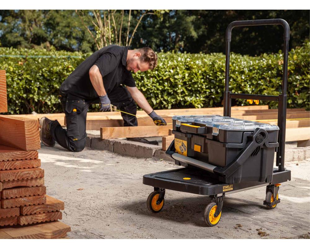 STANLEY FATMAX FX712 120Kg Profesyonel Katlanabilir Paket Taşıma Arabası - . Görsel