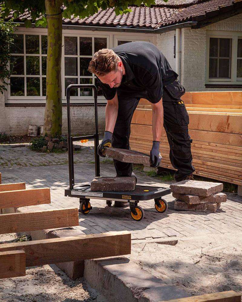 STANLEY FATMAX FX712 120Kg Profesyonel Katlanabilir Paket Taşıma Arabası - . Görsel