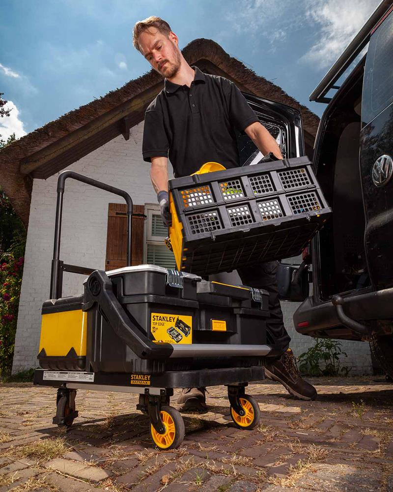 STANLEY FATMAX FX712 120Kg Profesyonel Katlanabilir Paket Taşıma Arabası - . Görsel