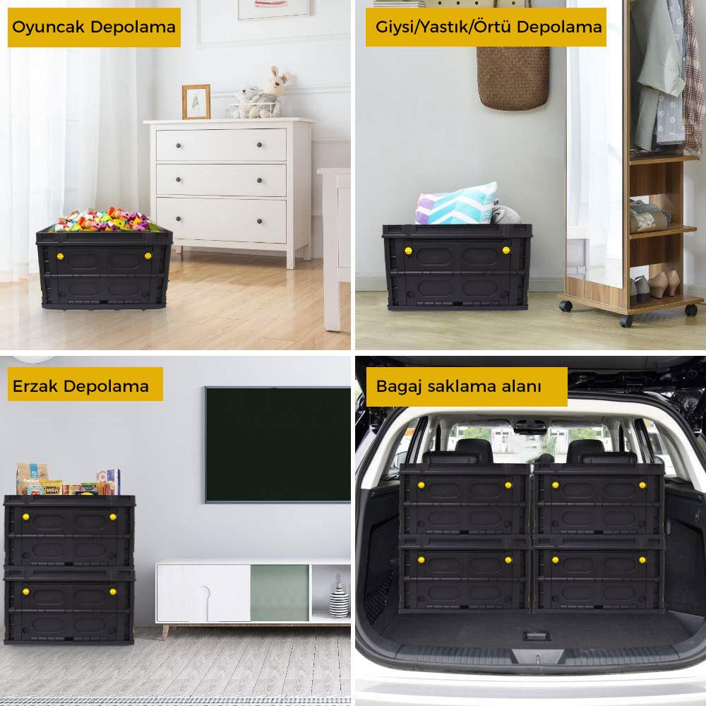 STANLEY FB533 25Kg Katlanır Çok Amaçlı Taşıma Sepeti - . Görsel