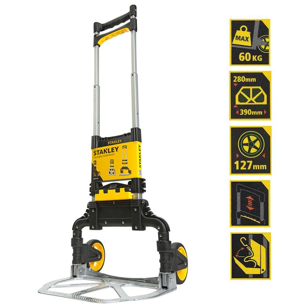 Stanley FT501 60Kg Katlanır El Arabası - . Görsel