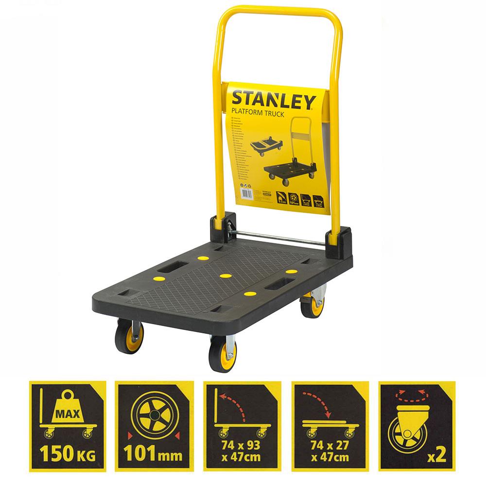 Stanley PC508 150Kg Profesyonel Paket Taşıma Arabası - . Görsel