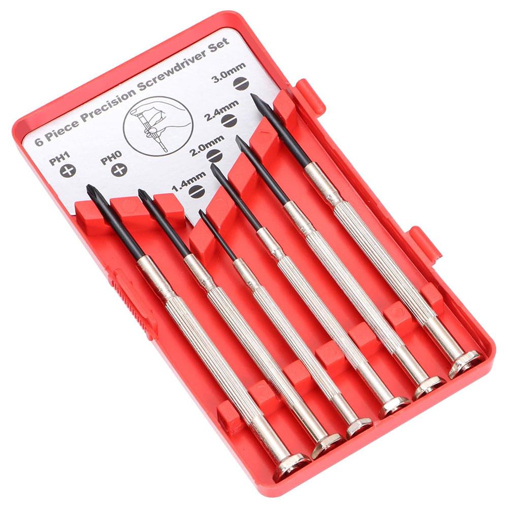 WORKPRO WP200508 6 Parça Saatçi Tornavida Seti - . Görsel