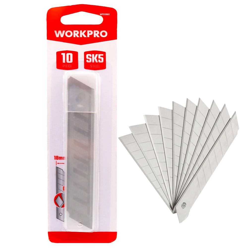 WORKPRO WP212002 18MM 10’Lu Maket Bıçağı Yedeği - . Görsel