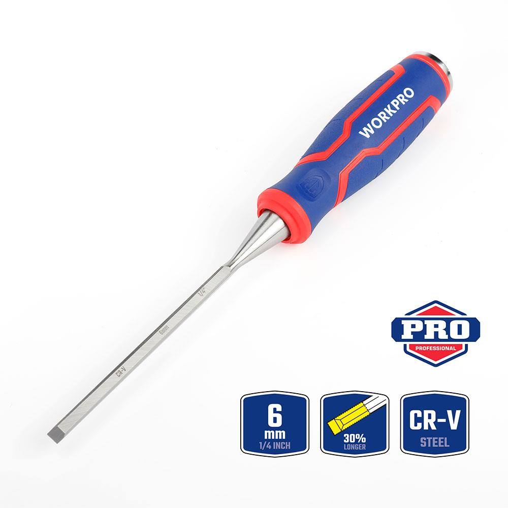 WORKPRO WP243004 6MM Profesyonel İskarpela - . Görsel