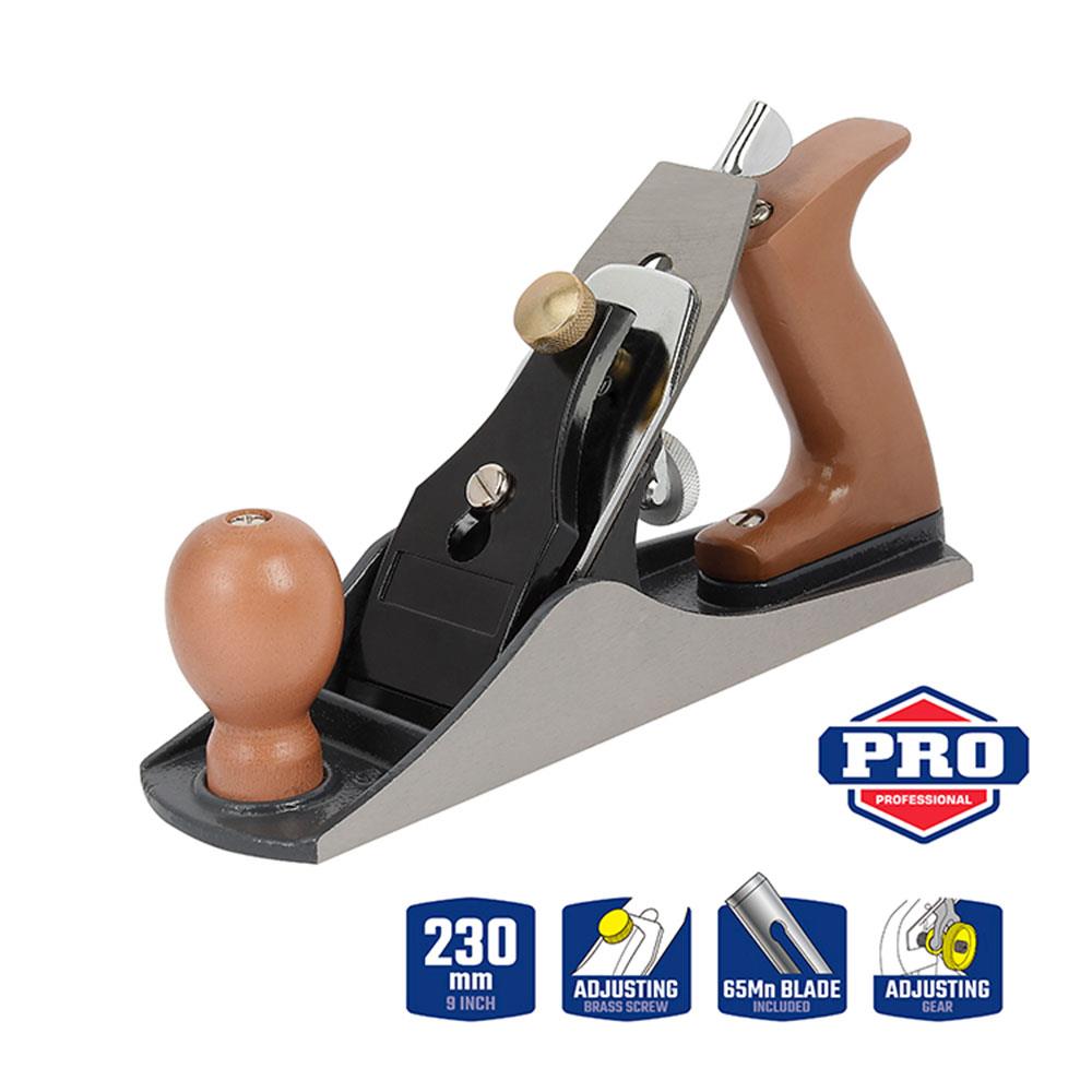WORKPRO WP252001 230MM Ahşap Saplı Profesyonel Marangoz Ahşap Rendesi - . Görsel