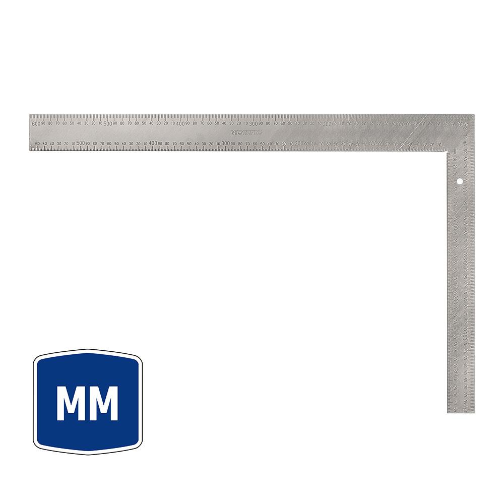 WORKPRO WP264008 400x600MM Çelik Marangoz Gönyesi - . Görsel