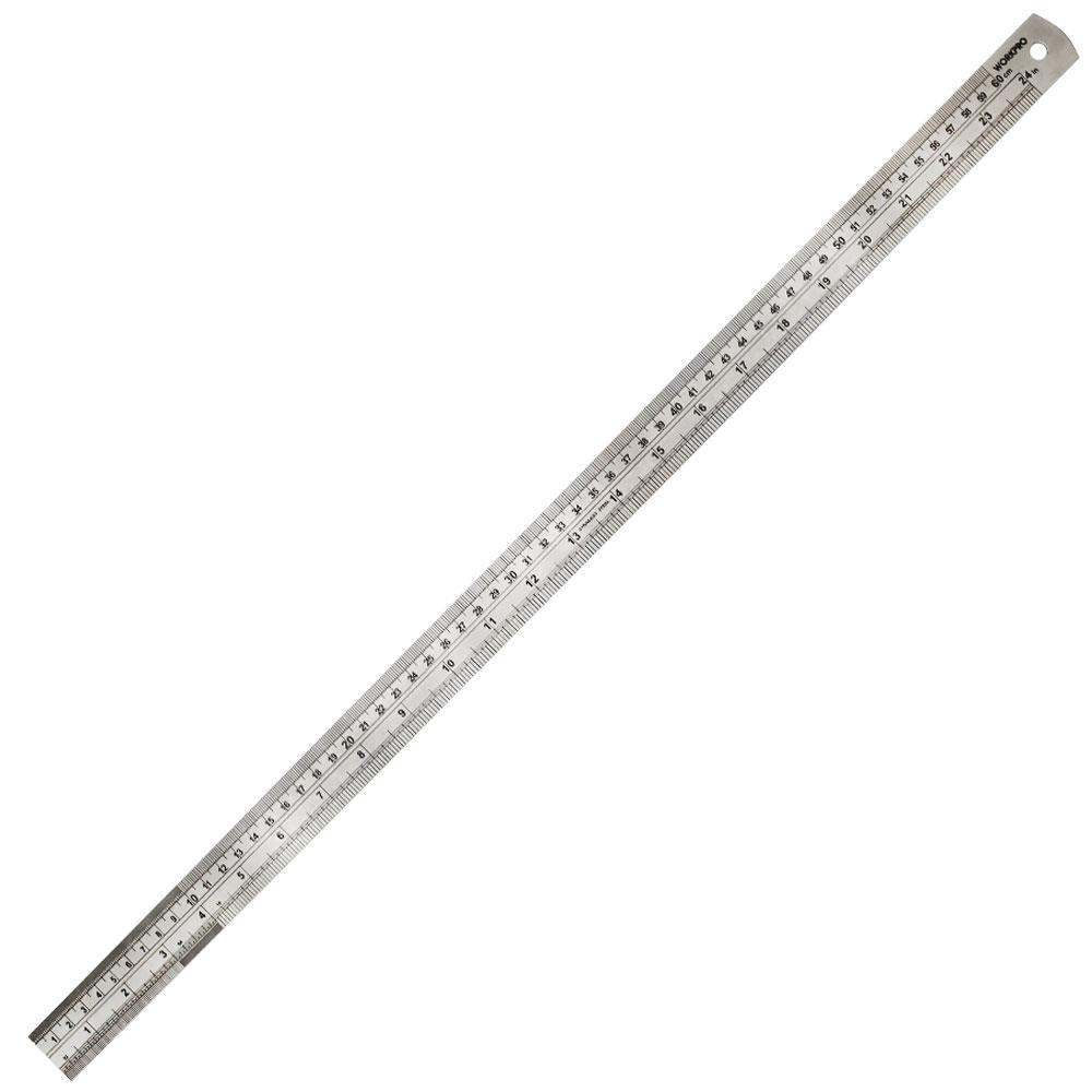 WORKPRO WP265002 60CM/24’’ Paslanmaz Çelik Cetvel - . Görsel