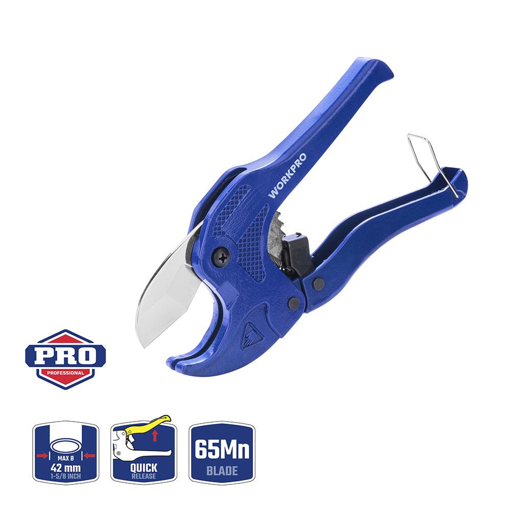 WORKPRO WP301002 42mm Profesyonel PPRC Plastik Boru Kesme Makası - . Görsel