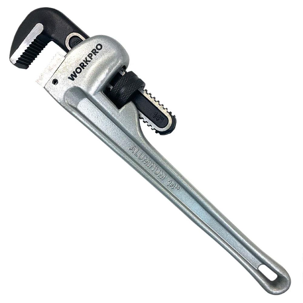 WORKPRO WP302007 350MM Alüminyum Saplı Stilson Profesyonel Boru Anahtarı - . Görsel