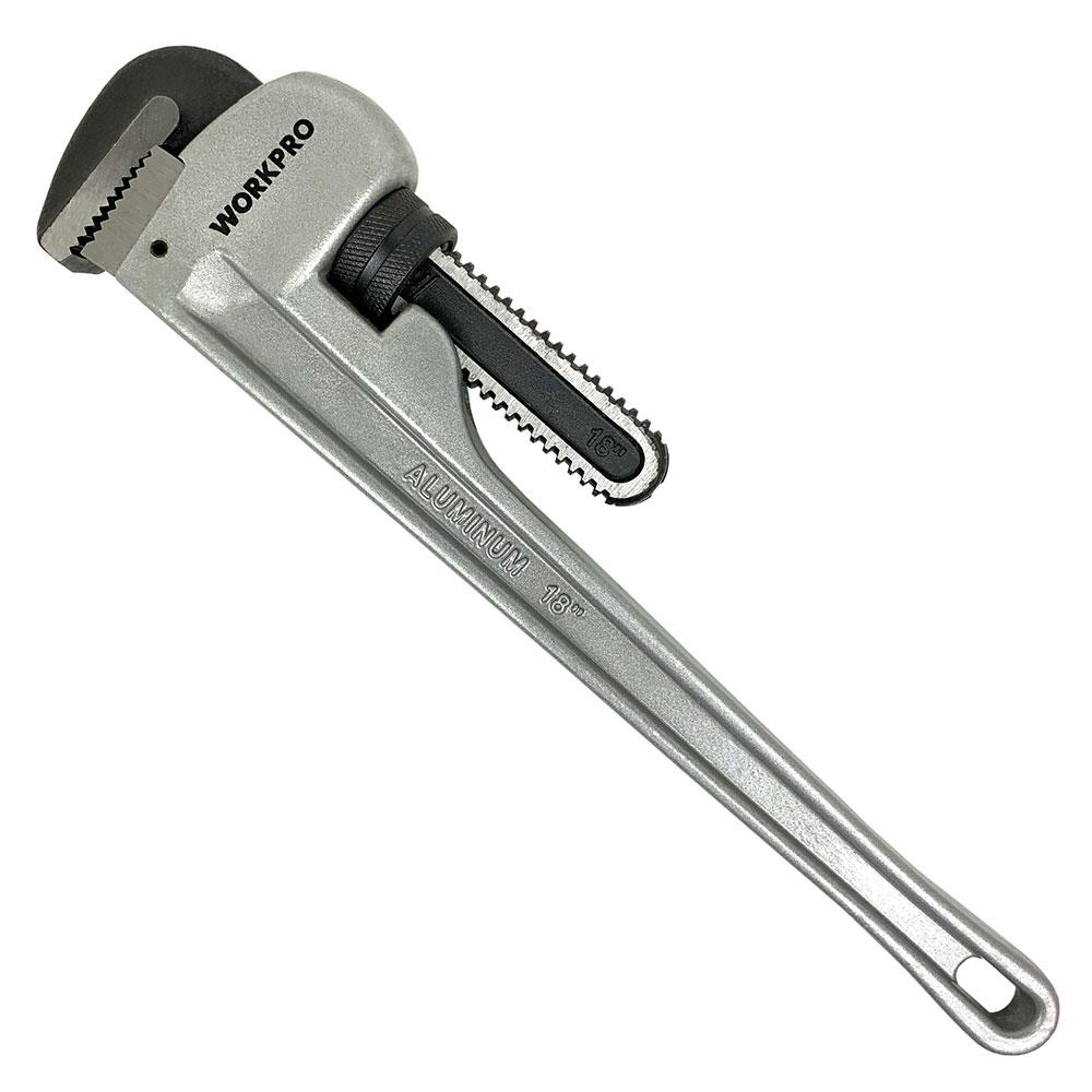 WORKPRO WP302008 450MM Alüminyum Saplı Stilson Profesyonel Boru Anahtarı - . Görsel