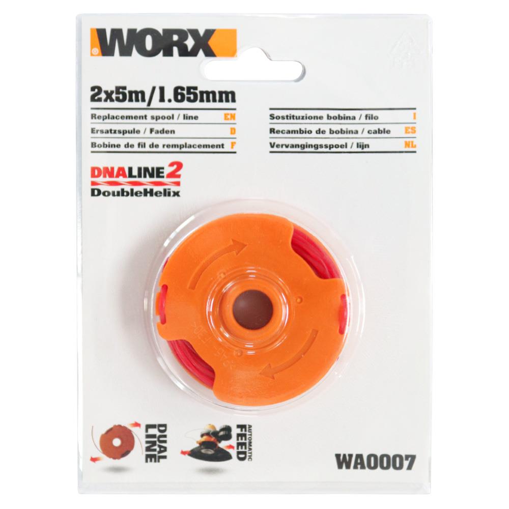 WORX WA0007 1.65mmX5Metre Çift Çıkışlı Duble Helix Spiral Burgulu Yedek Misina - . Görsel