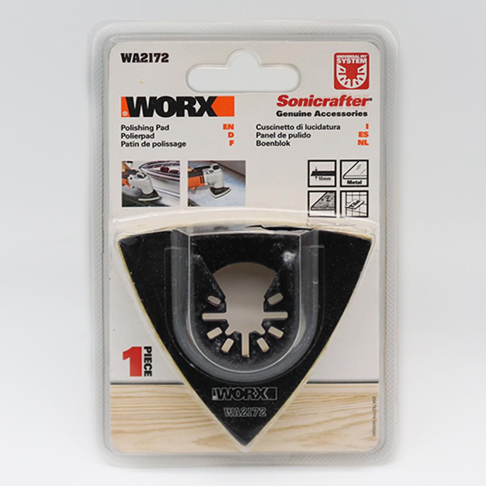 WORX WA2172 Çok Amaçlı Raspalama Makinası İçin 75x75mm Universal Parlatma Keçesi - . Görsel