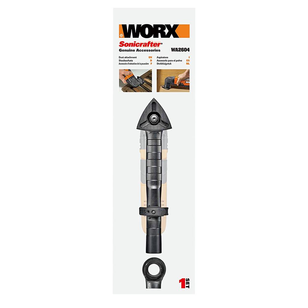 WORX WA2604 Çok Amaçlı Raspalama ve Zımparalama İçin 75mm Toz Emme Aparatı - . Görsel