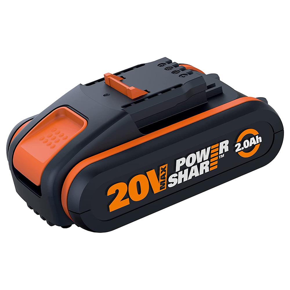 WORX WA3551 20Volt 2.0Ah. Li-ion PowerShare Yedek Akü - . Görsel