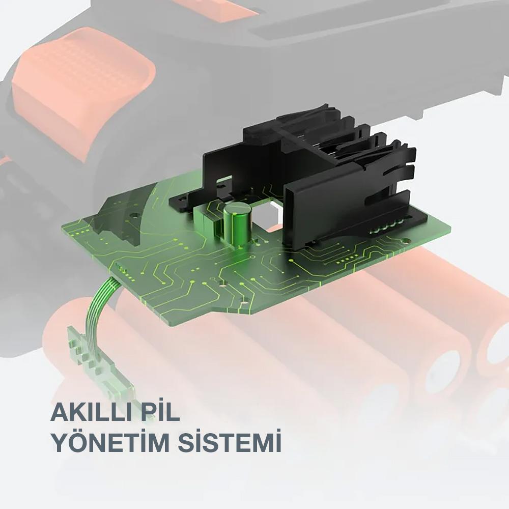 WORX WA3648 20Volt 8.0Ah. Li-ion PowerShare Pro Yedek Akü - . Görsel