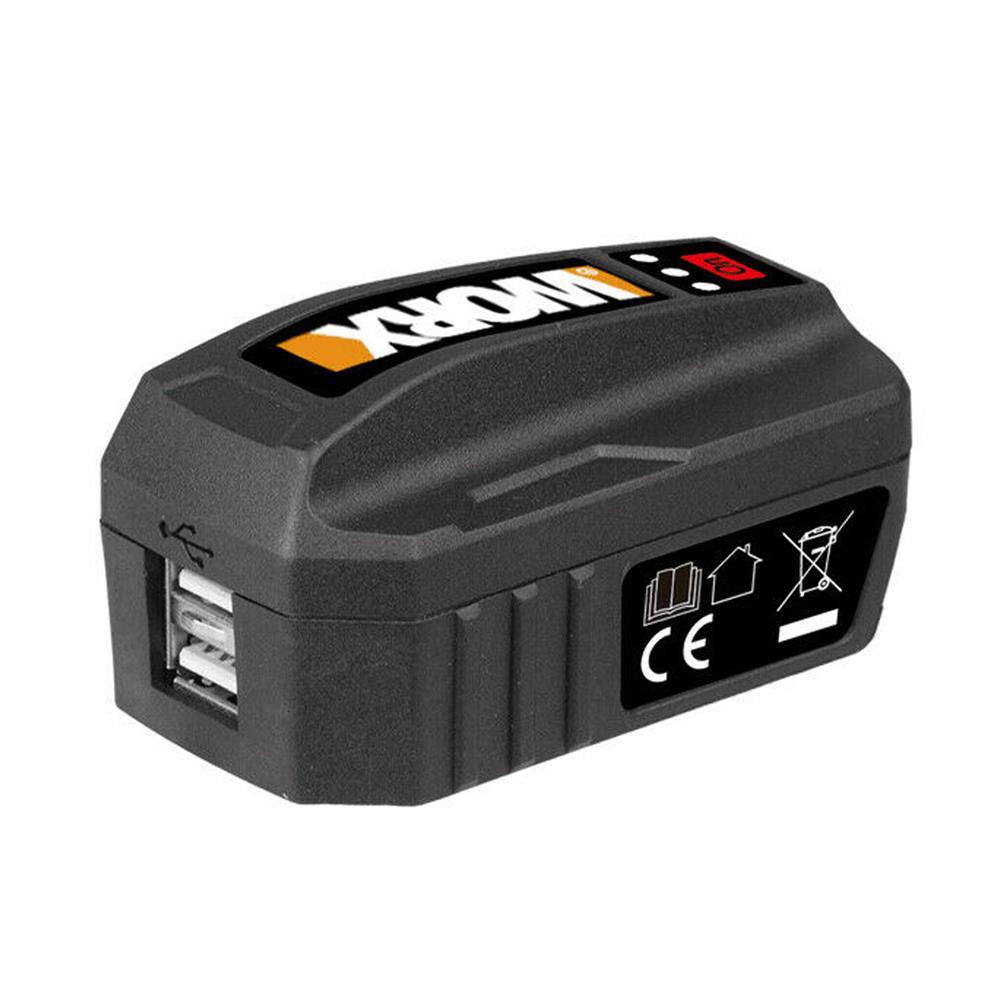 WORX WA4009 20Volt 2A Çift Çıkışlı USB Port (Akü Dahil Değildir) - . Görsel