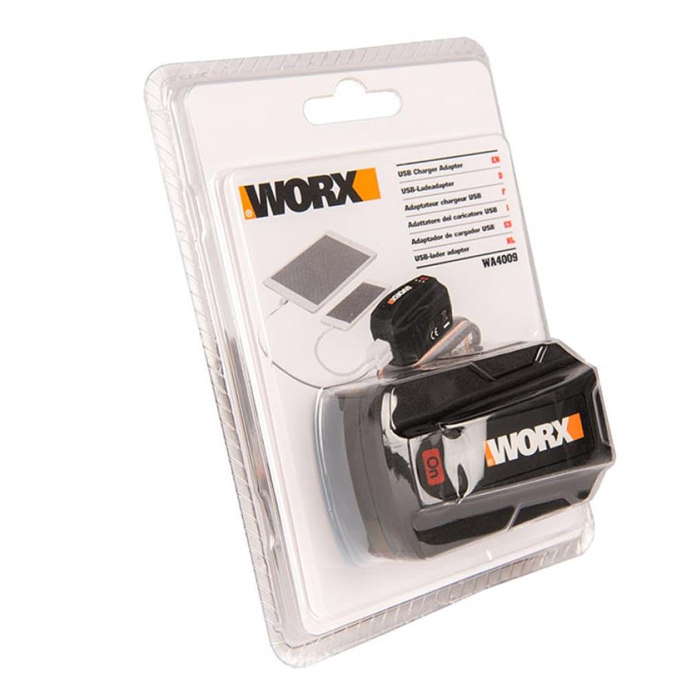 WORX WA4009 20Volt 2A Çift Çıkışlı USB Port (Akü Dahil Değildir) - . Görsel