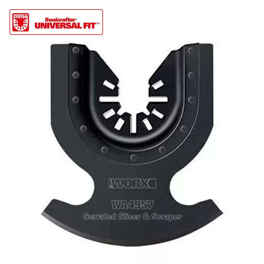 WORX WA4957 Çok Amaçlı Raspalama Makinası İçin 65mm Universal Kazıma ve Halı Kesme Bıçağı - . Görsel