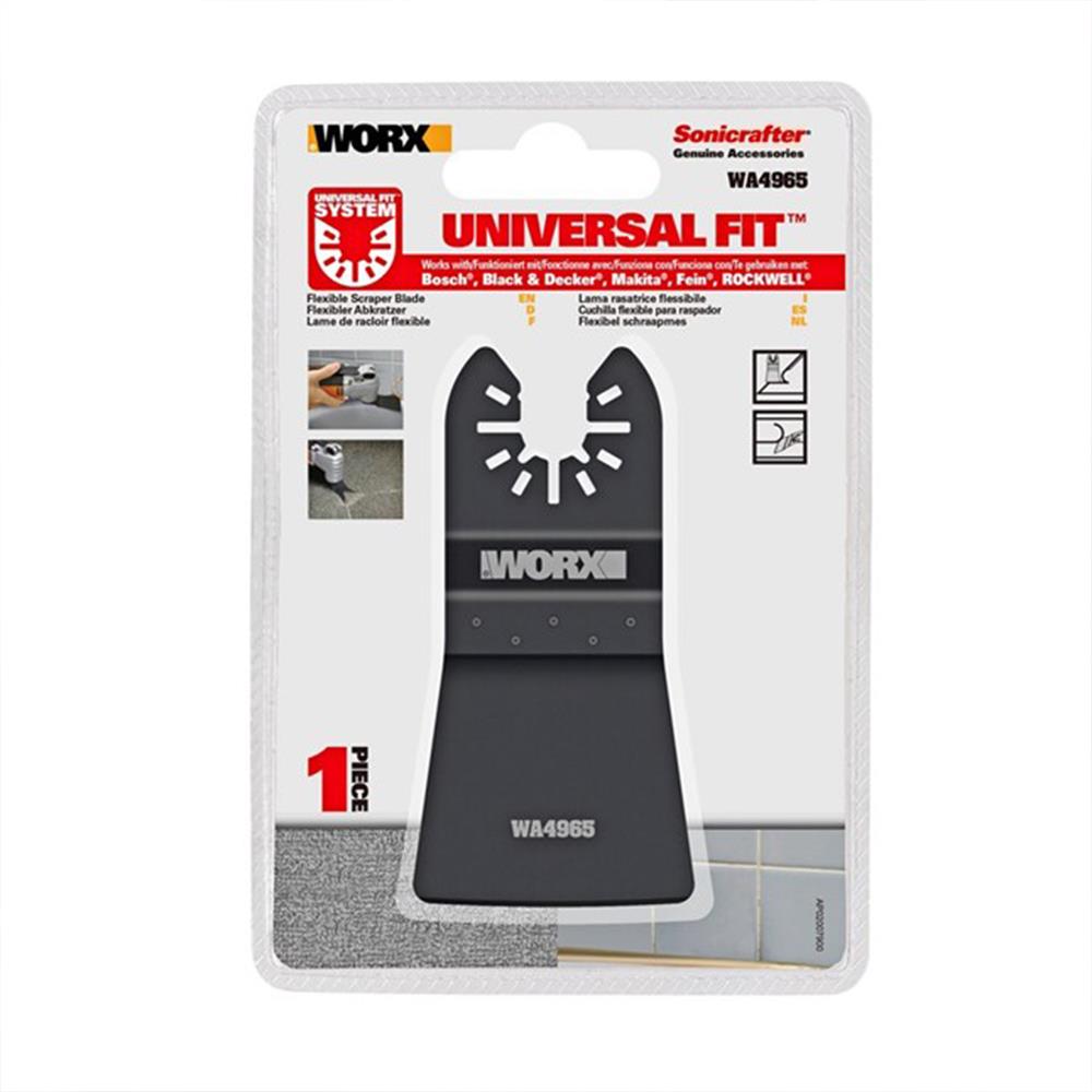WORX WA4965 Çok Amaçlı Raspalama Makinası İçin 45mm Universal Esnek Kazıma Bıçağı - . Görsel