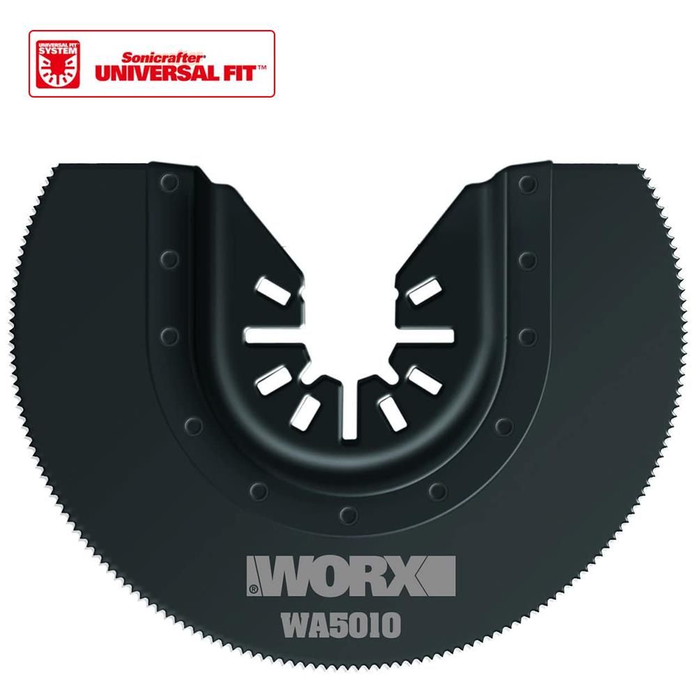 WORX WA5010 Çok Amaçlı Raspalama Makinası İçin 80mm 180˚ Metal, Ahşap, Fiberglas, PVC Universal Kesme Bıçağ - . Görsel