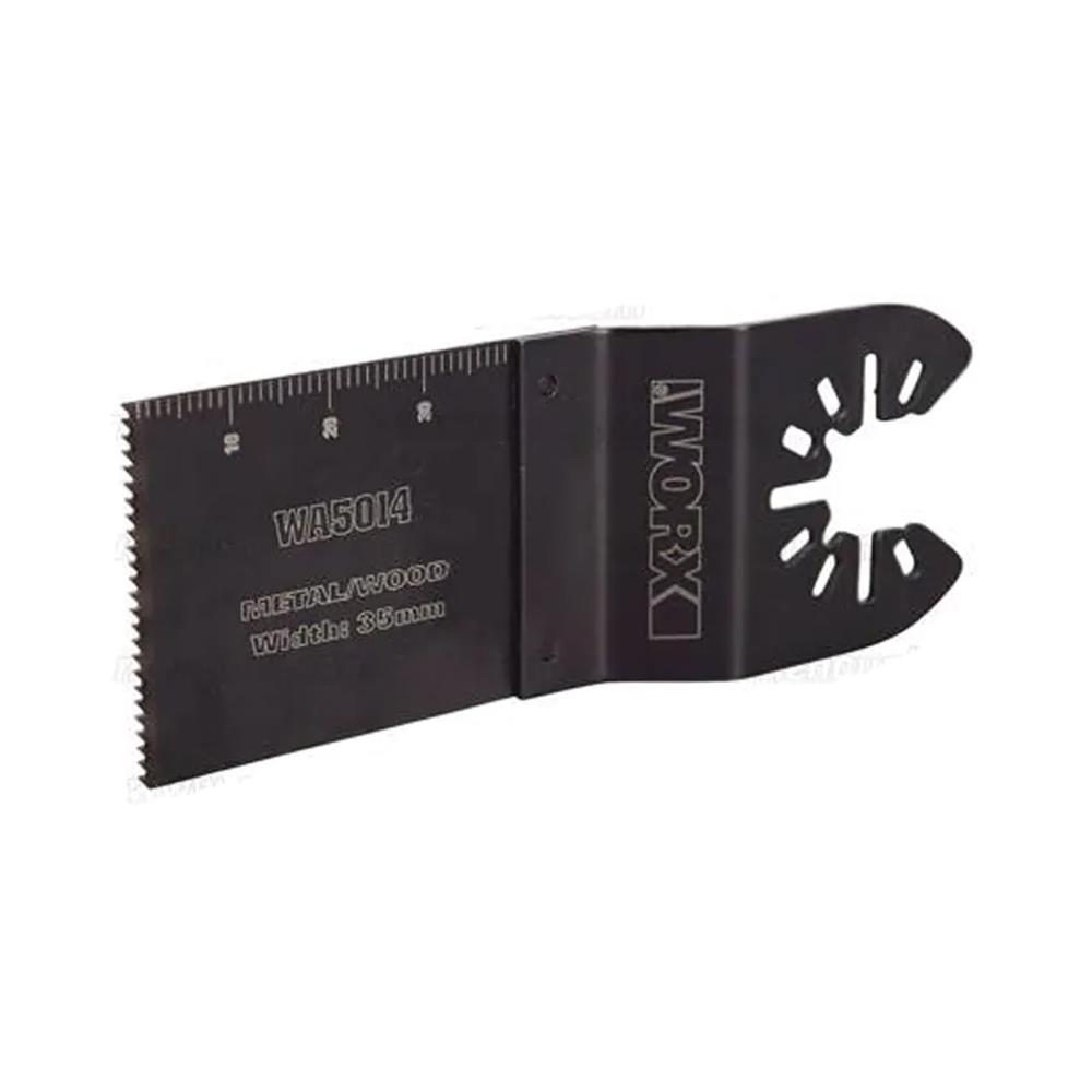 WORX WA5014 Çok Amaçlı Raspalama Makinası İçin 35x40mm Metal, Ahşap, Fiberglas, PVC Universal Kesme Bıçağı - . Görsel