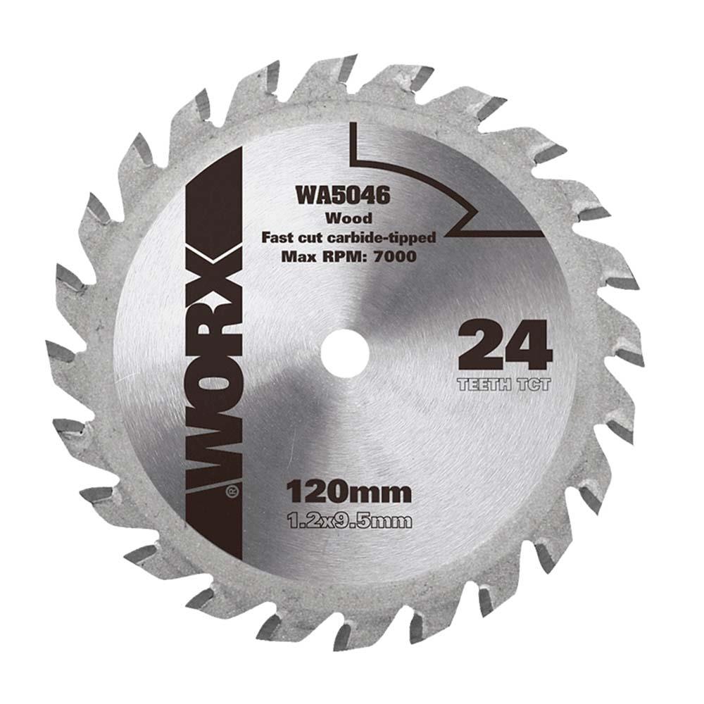 WORX WA5046 120x9,5mm Ahşap Kesme Elmas, Daire Testere Bıçağı - . Görsel