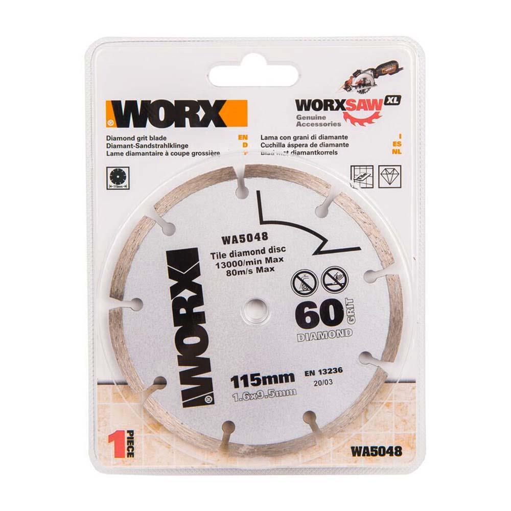WORX WA5048 115x9,5mm Fayans, Seramik, Mermer Kesme Soketli Elmas Daire Testere Bıçağı - . Görsel