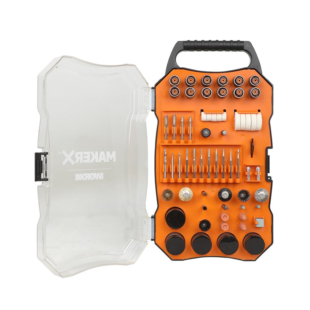 WORX WA7208 201 Parça Universal Gravür Hobi Aksesuar Seti - . Görsel