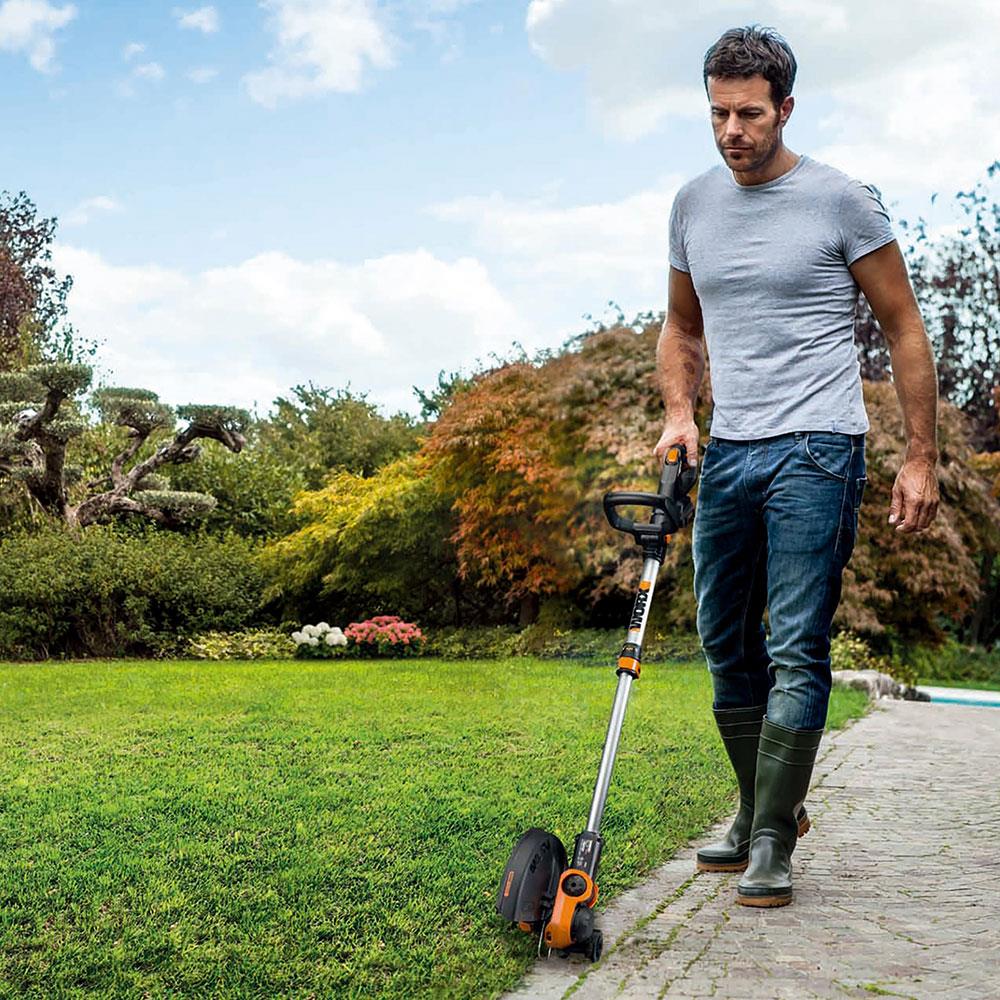 WORX WG163E.9 20Volt 30cm Profesyonel Teleskobik Misinalı Çim ve Kenar Kesme (Akü Dahil Değildir) - . Görsel
