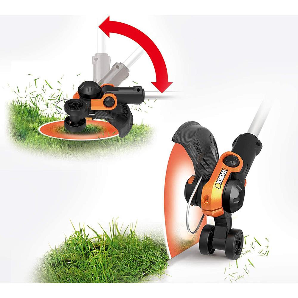 WORX WG163E.9 20Volt 30cm Profesyonel Teleskobik Misinalı Çim ve Kenar Kesme (Akü Dahil Değildir) - . Görsel