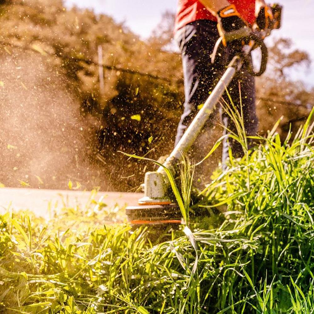 WORX WG186E.1 40Volt 4.0Ah. Li-ion 38cm Profesyonel Çok Fonksiyonlu Misinalı Çim Kesme + Tırpan - . Görsel