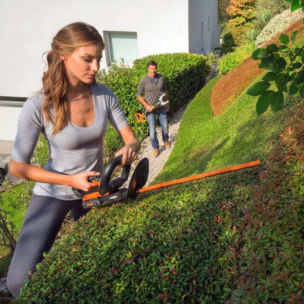 WORX WG260E.5 20Volt 2.0Ah. Li-ion 61CM Profesyonel Çit Budama - . Görsel