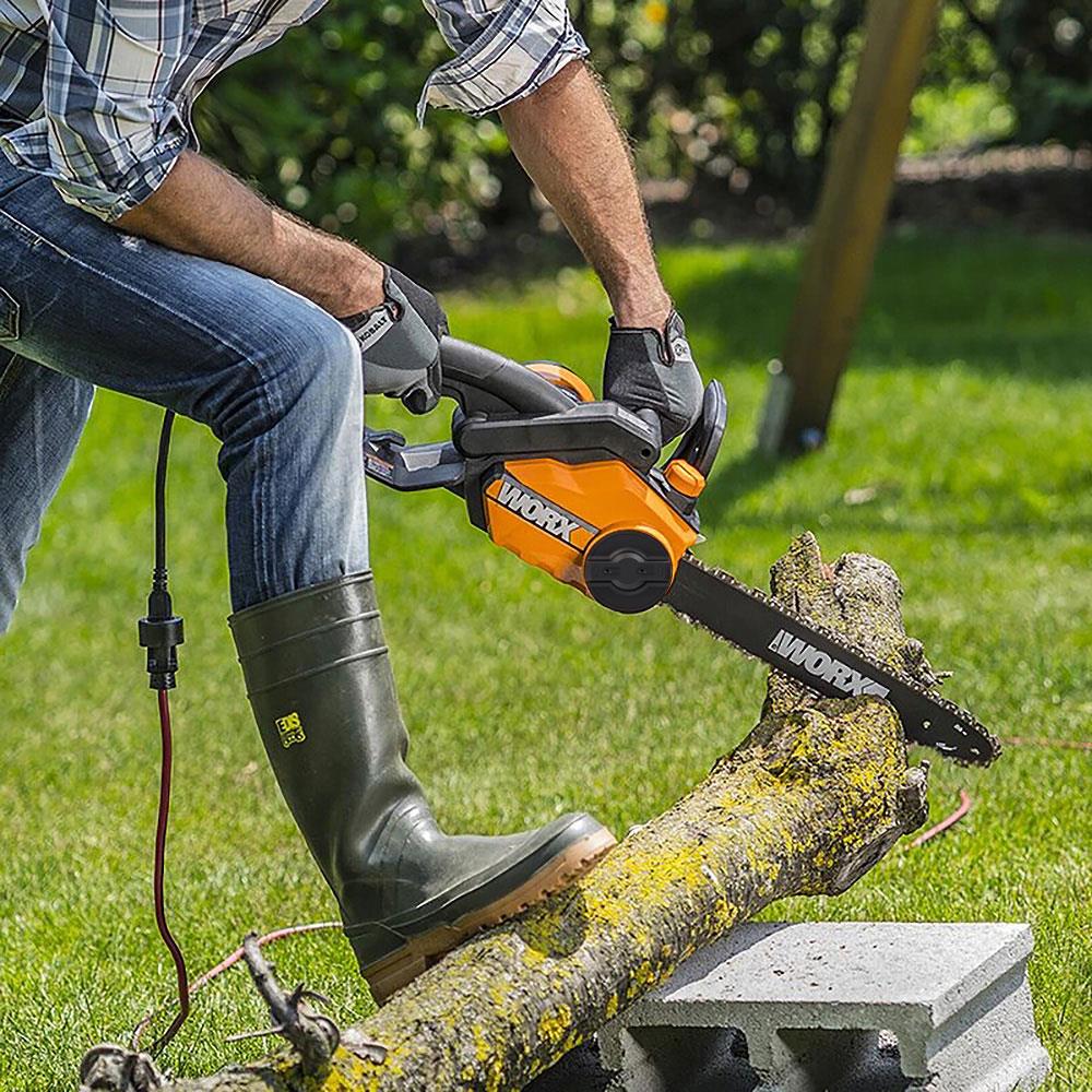 WORX WG305E 1100Watt 25cm Profesyonel Elektrikli Zincirli Testere - . Görsel