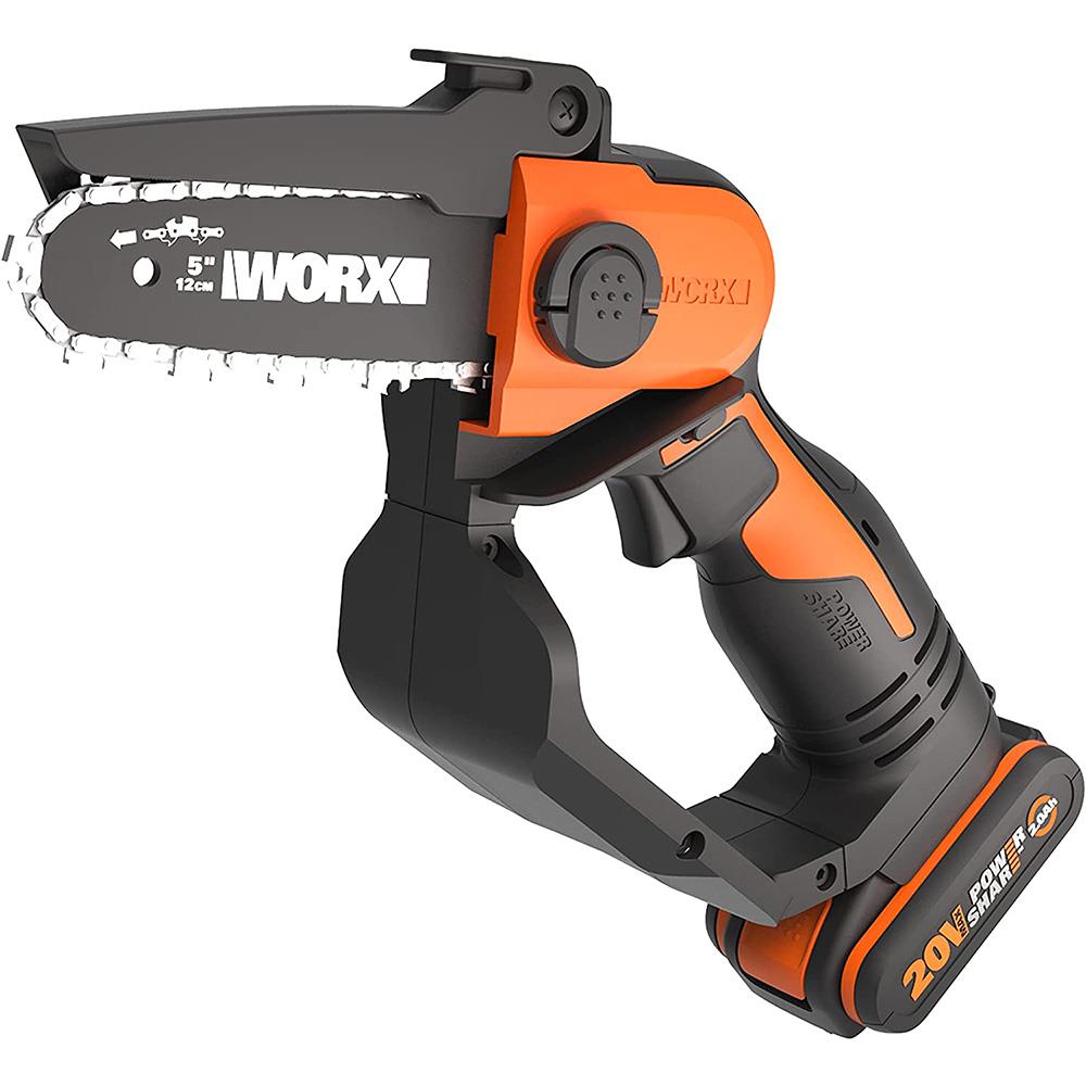 WORX WG324E 20Volt 2.0Ah Li-ion 12CM Profesyonel Şarjlı Zincirli Testere - . Görsel