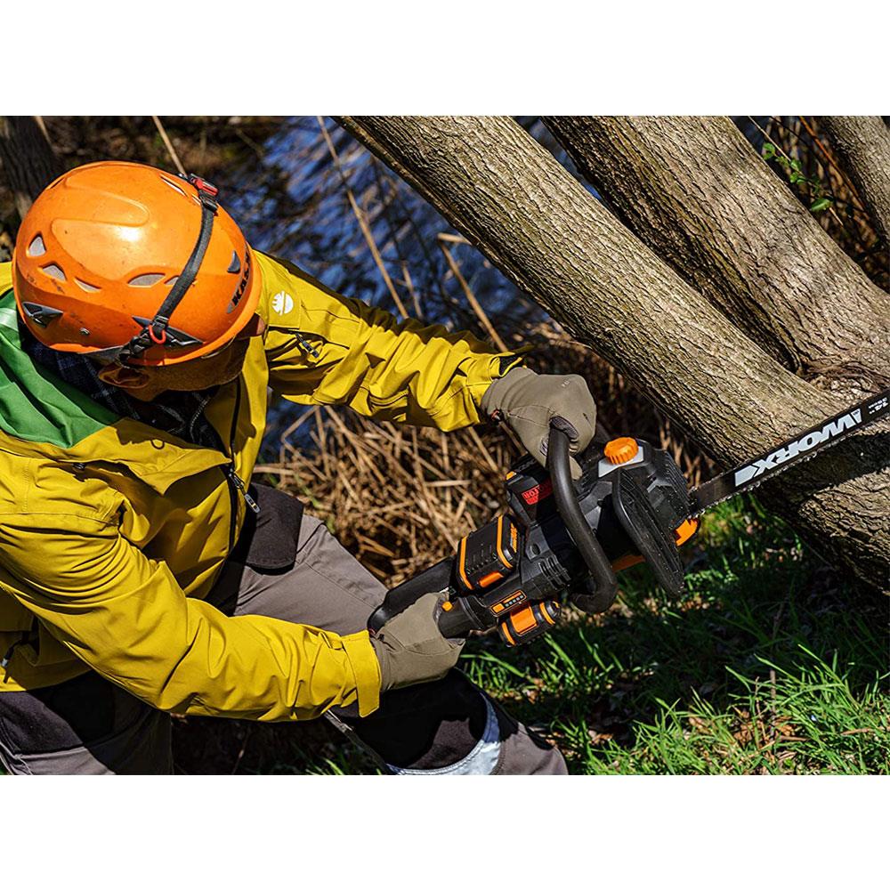 WORX WG385E 40Volt 4.0Ah Li-ion 40CM Profesyonel Şarjlı Kömürsüz Zincirli Testere - . Görsel