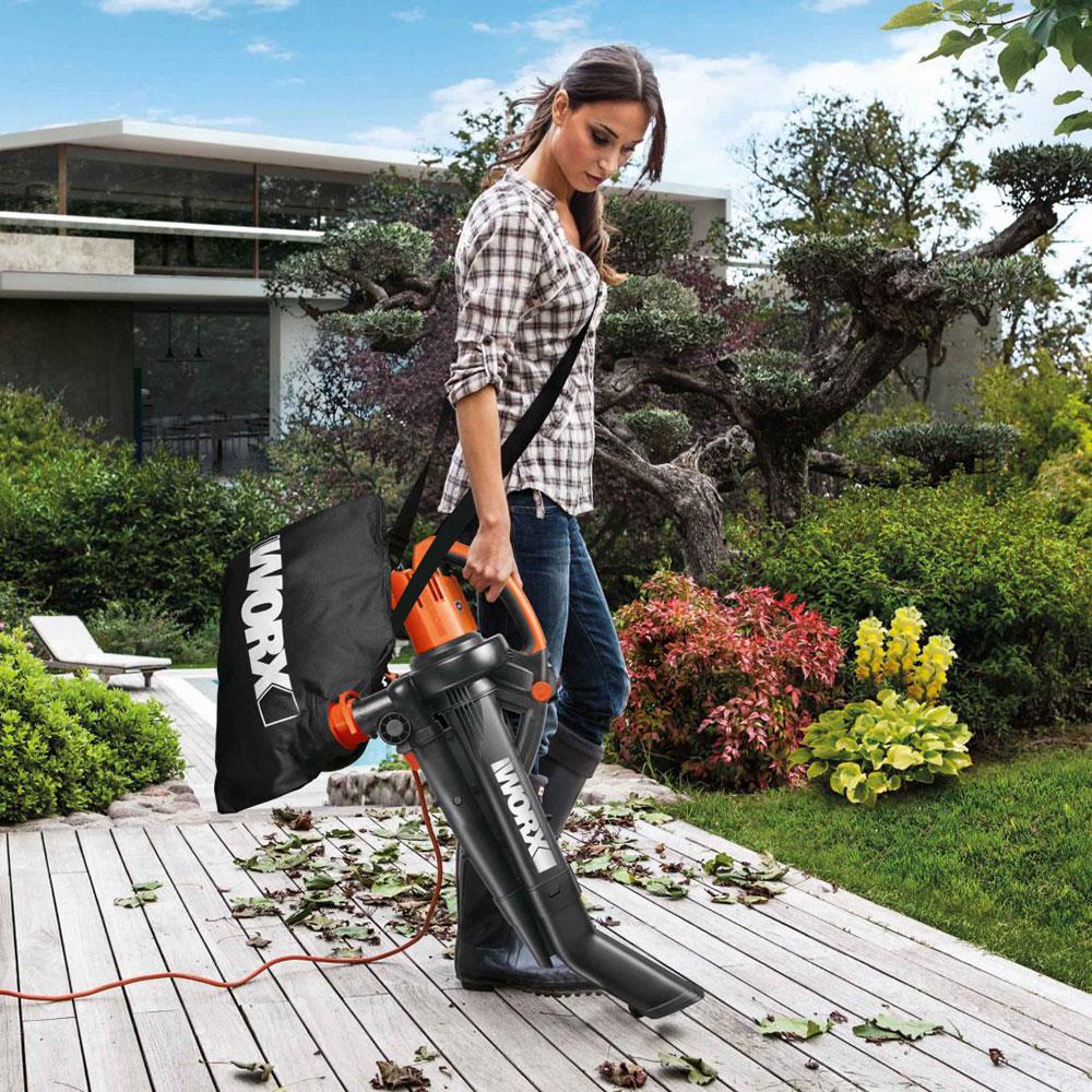 WORX WG505E 3000Watt Profesyonel Elektrikli Yaprak Toplama ve Üfleme - . Görsel