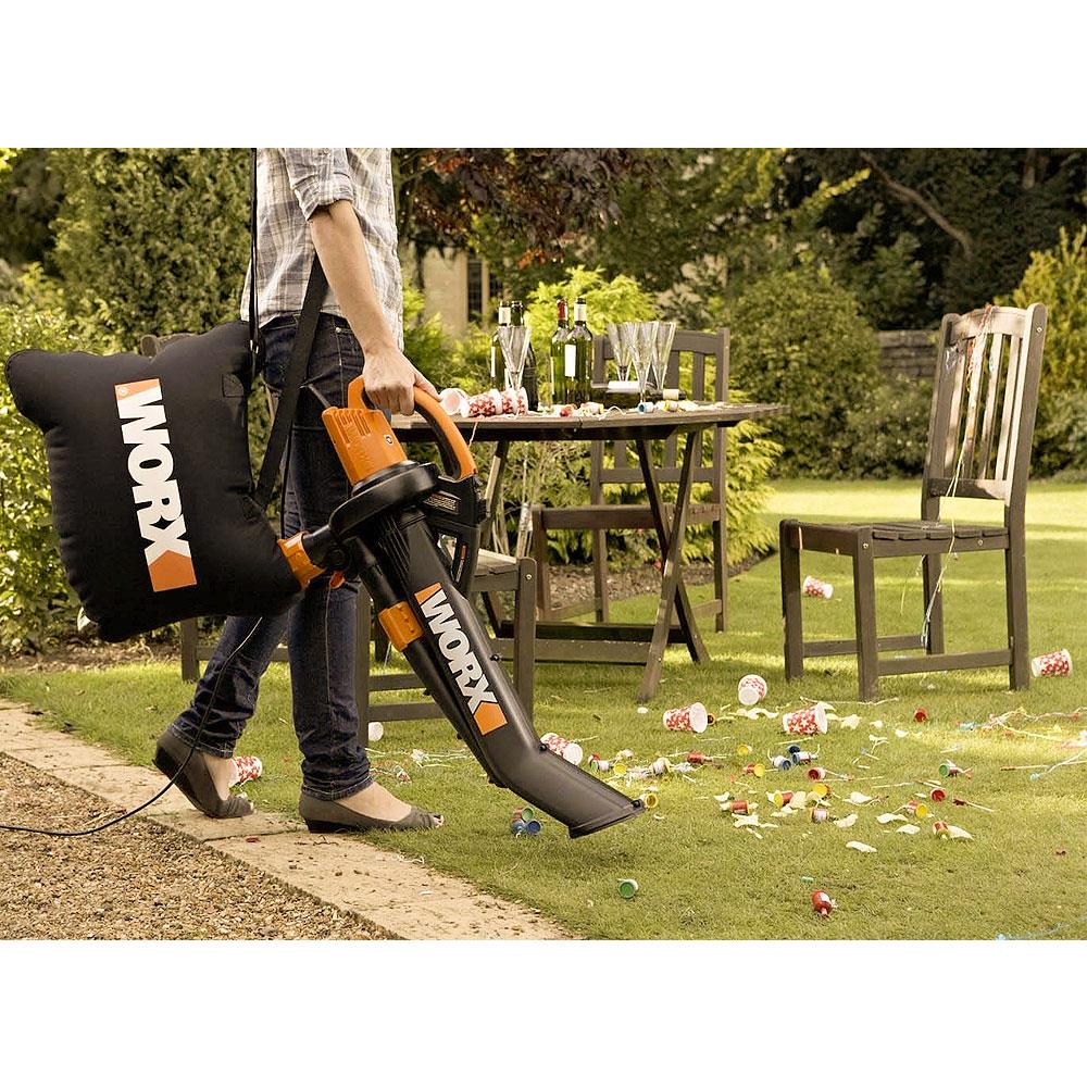 WORX WG505E 3000Watt Profesyonel Elektrikli Yaprak Toplama ve Üfleme - . Görsel