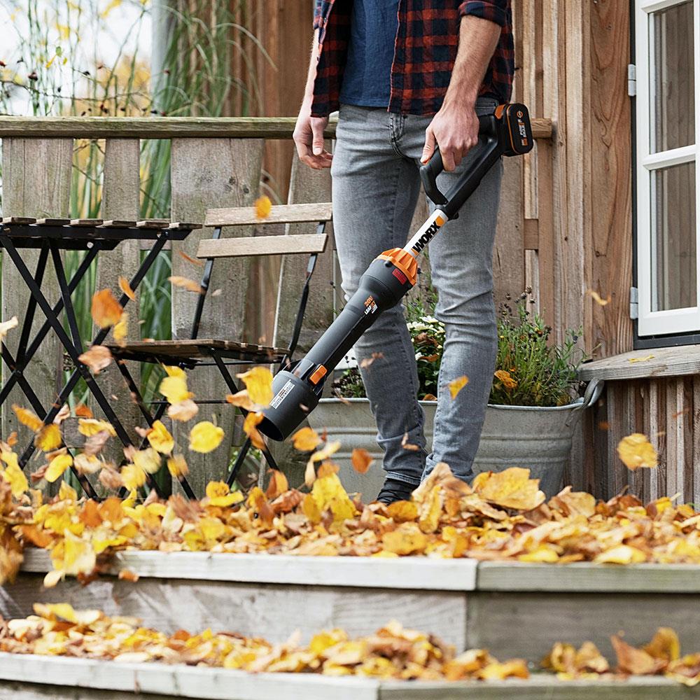 WORX WG543E 20Volt 4.0Ah. Li-ion Kömürsüz Profesyonel Devir Ayarlı Yaprak Üfleme - . Görsel
