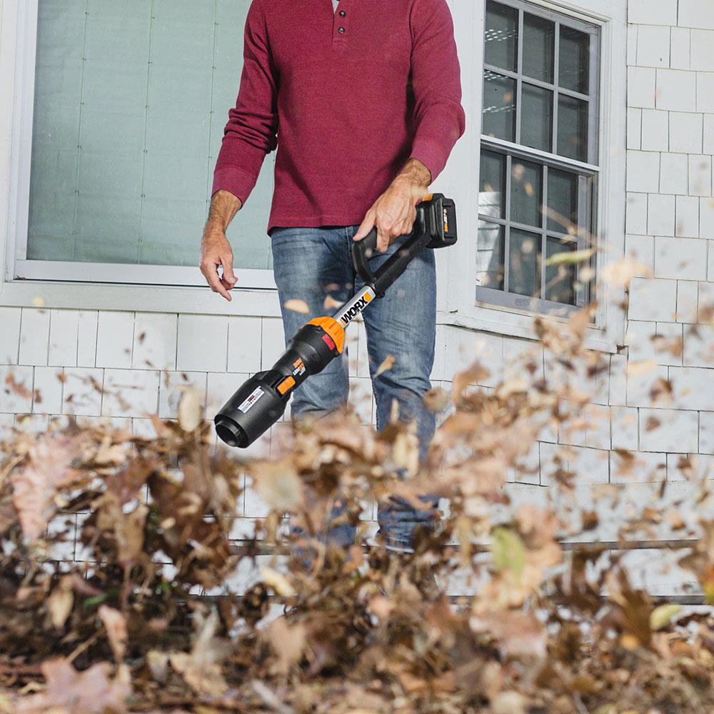WORX WG543E 20Volt 4.0Ah. Li-ion Kömürsüz Profesyonel Devir Ayarlı Yaprak Üfleme - . Görsel